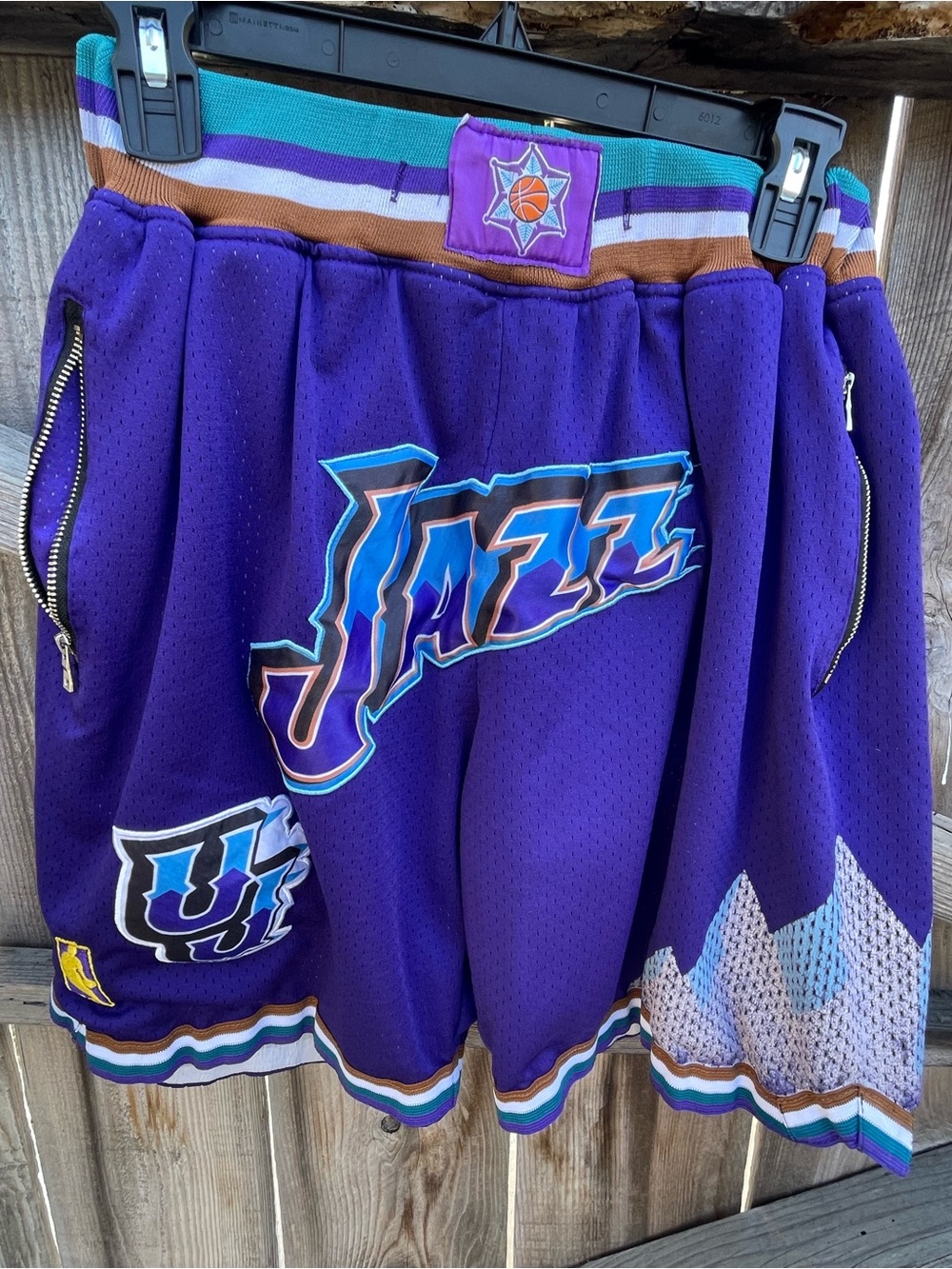 Just Don x Mitchell & Ness Utah Jazz Authentic Shorts-1996-97 Thowback NBA M